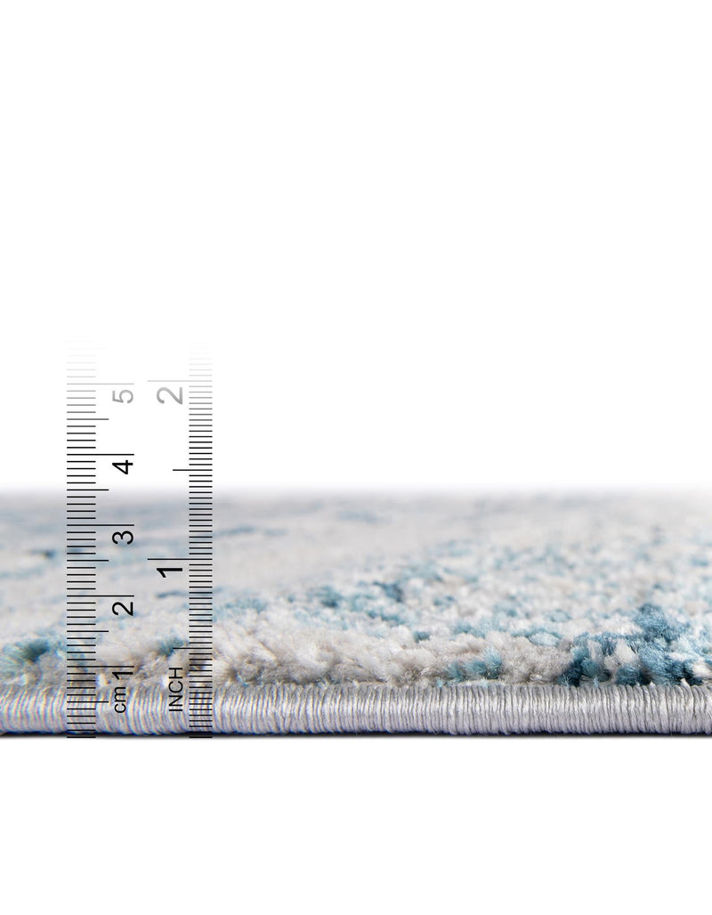 Serenity Sands Collection Area Rug - Dunescape Runner Blue  lifestyle 84