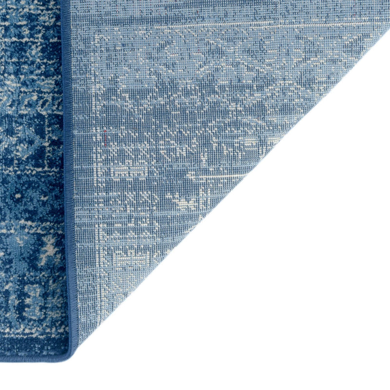 Savannah Elegance Collection Area Rug -  Tybee Octagon Blue  lifestyle 110
