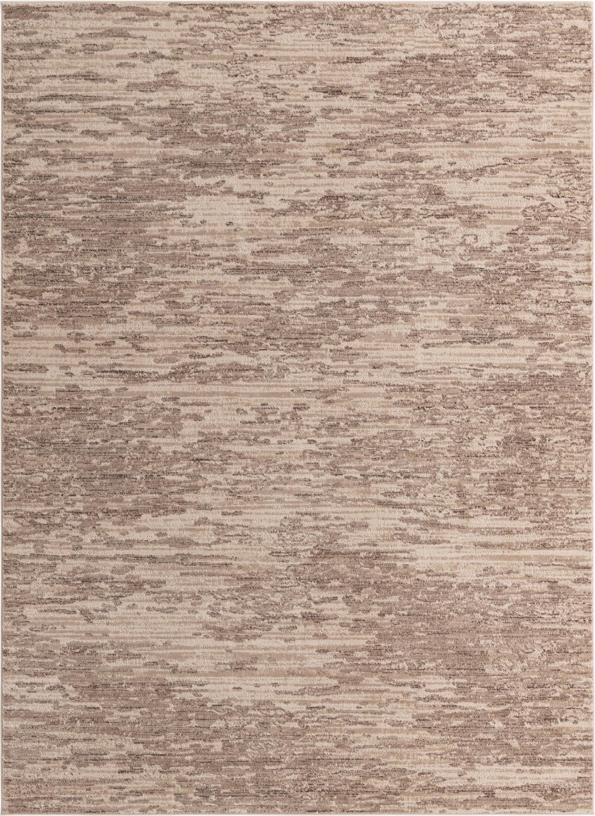 Serenity Sands Collection Area Rug - Dunescape Rectangle Brown Main