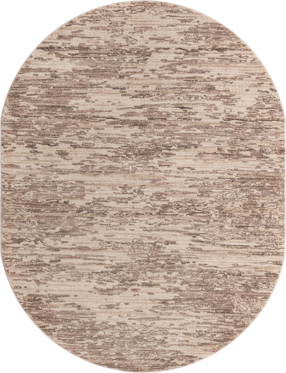 Serenity Sands Collection Area Rug - Dunescape Oval Brown  lifestyle 44