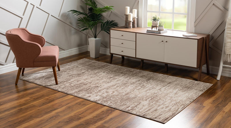 Serenity Sands Collection Area Rug - Dunescape Rectangle Brown  lifestyle 7