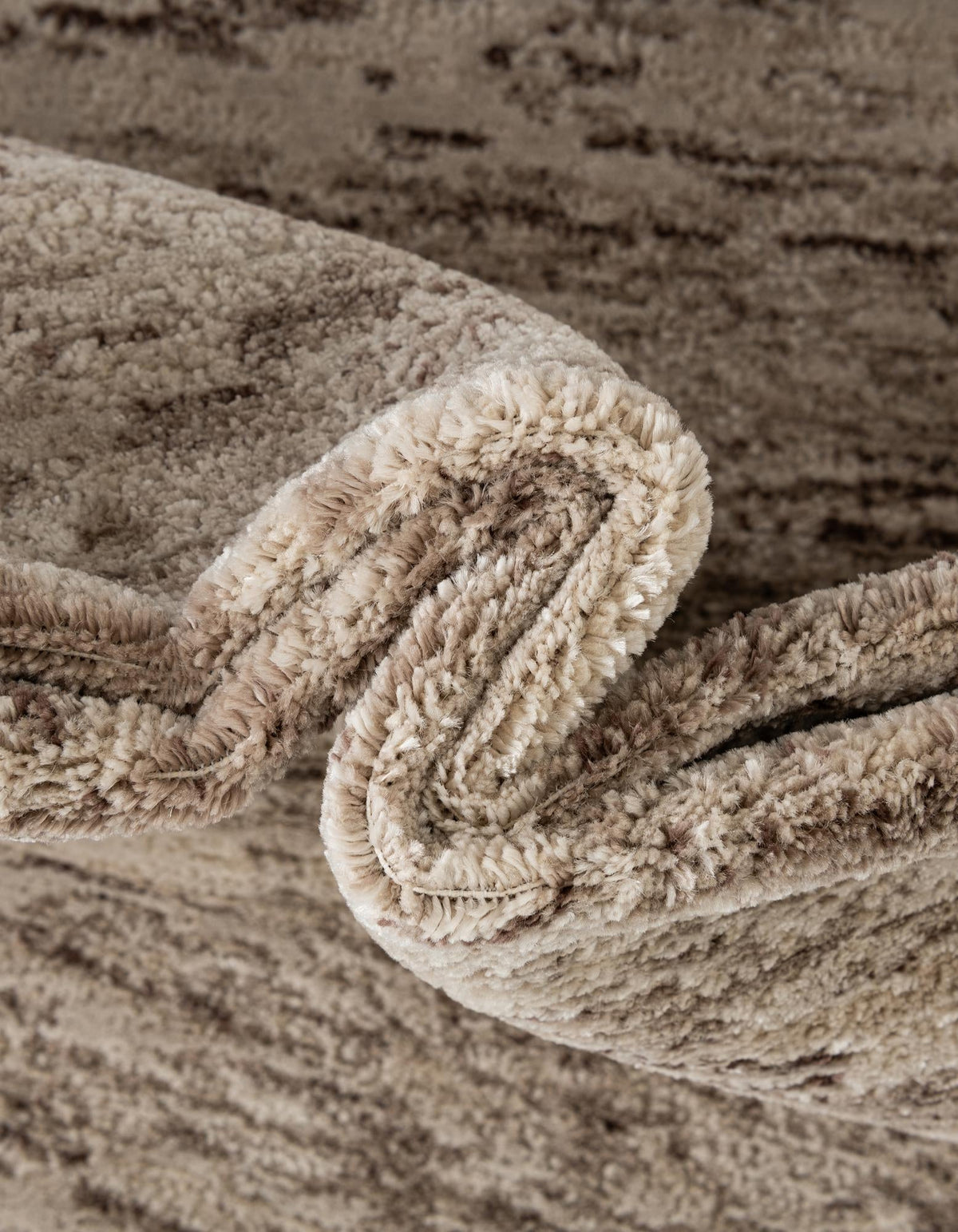 Serenity Sands Collection Area Rug - Dunescape Rectangle Brown  lifestyle 21