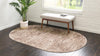 Serenity Sands Collection Area Rug - Dunescape Oval Brown  lifestyle 63