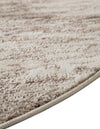 Serenity Sands Collection Area Rug - Dunescape Oval Brown  lifestyle 95