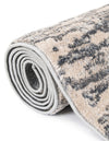 Serenity Sands Collection Area Rug - Dunescape Rectangle Gray  lifestyle 34
