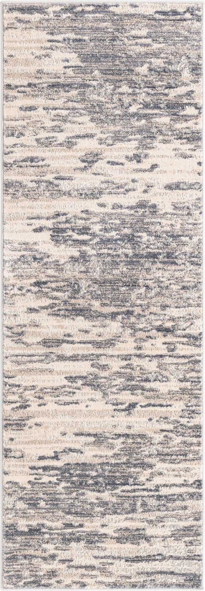Serenity Sands Collection Area Rug - Dunescape Runner Gray  lifestyle 50