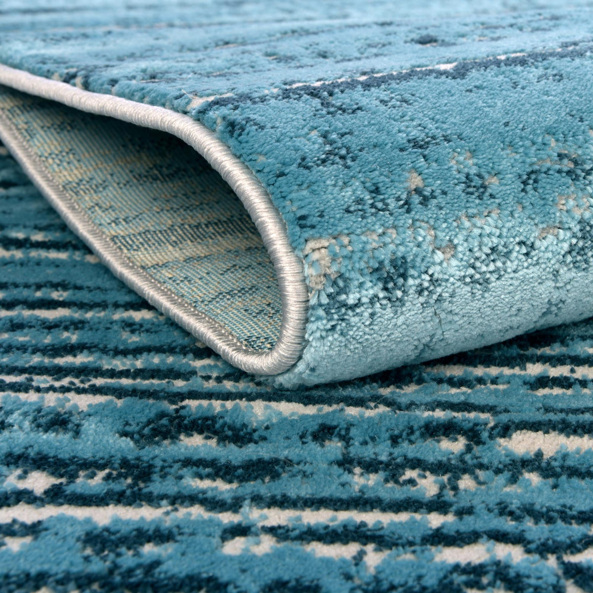 Serenity Sands Collection Area Rug -  Tranquilbay Oval Blue  lifestyle 65