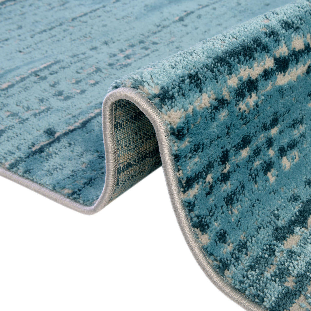 Serenity Sands Collection Area Rug -  Tranquilbay Oval Blue  lifestyle 96