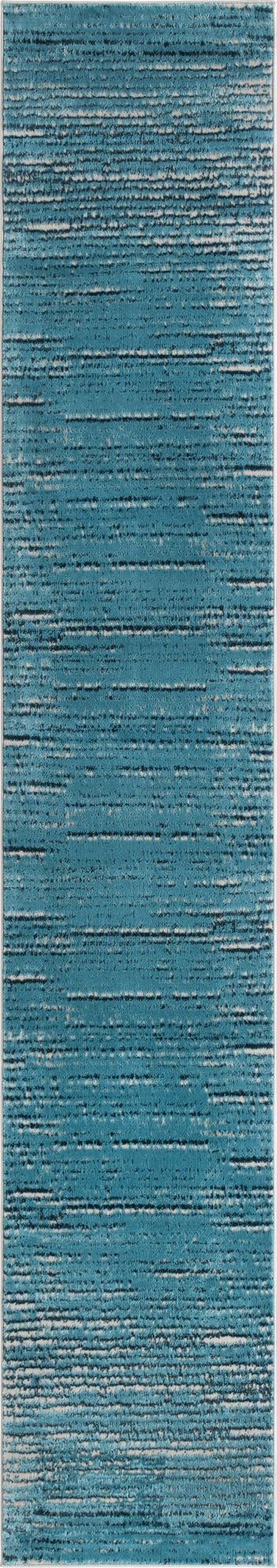 Serenity Sands Collection Area Rug -  Tranquilbay Runner Blue  lifestyle 31