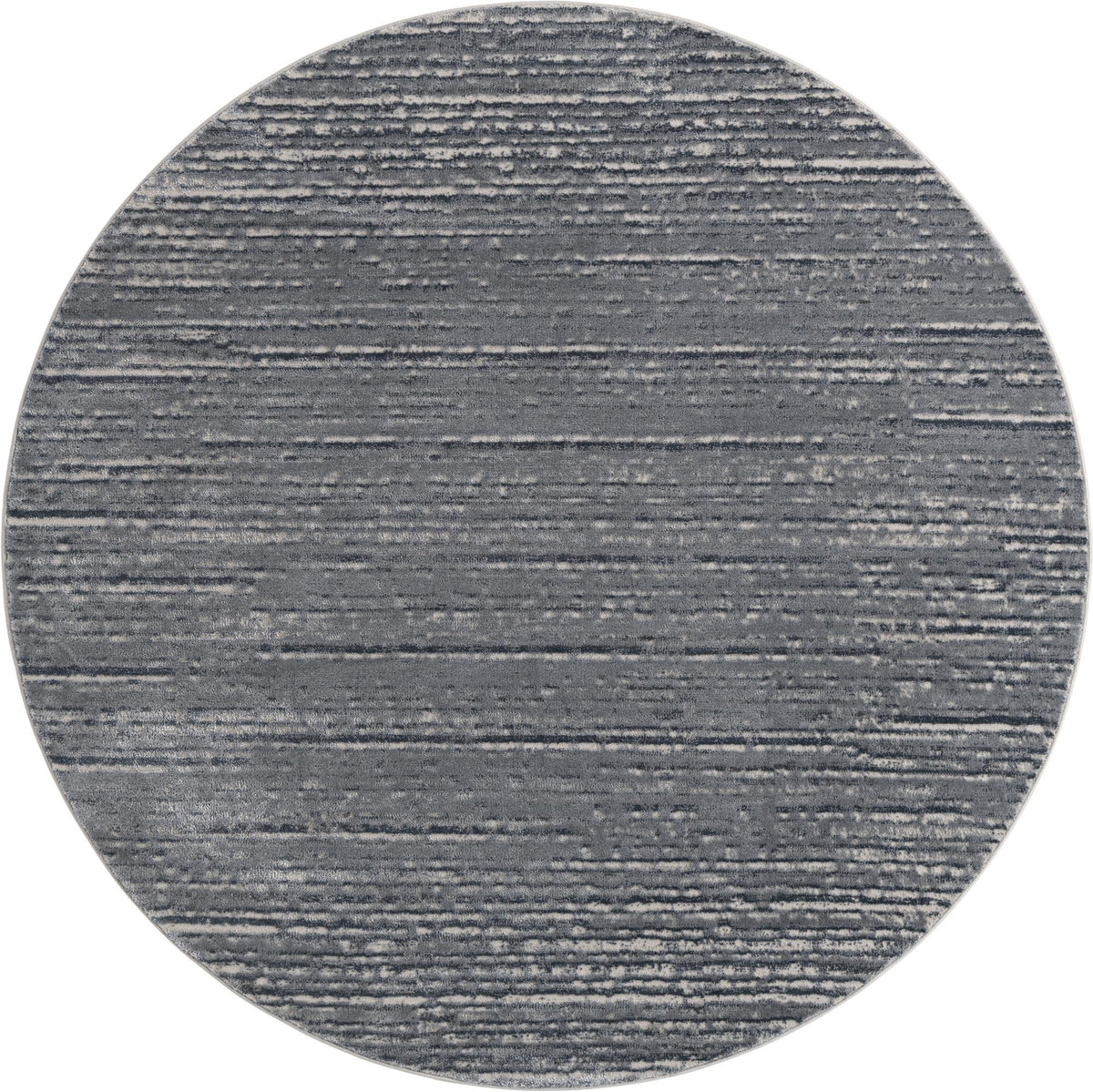Serenity Sands Collection Area Rug -  Tranquilbay Round Gray  lifestyle 43