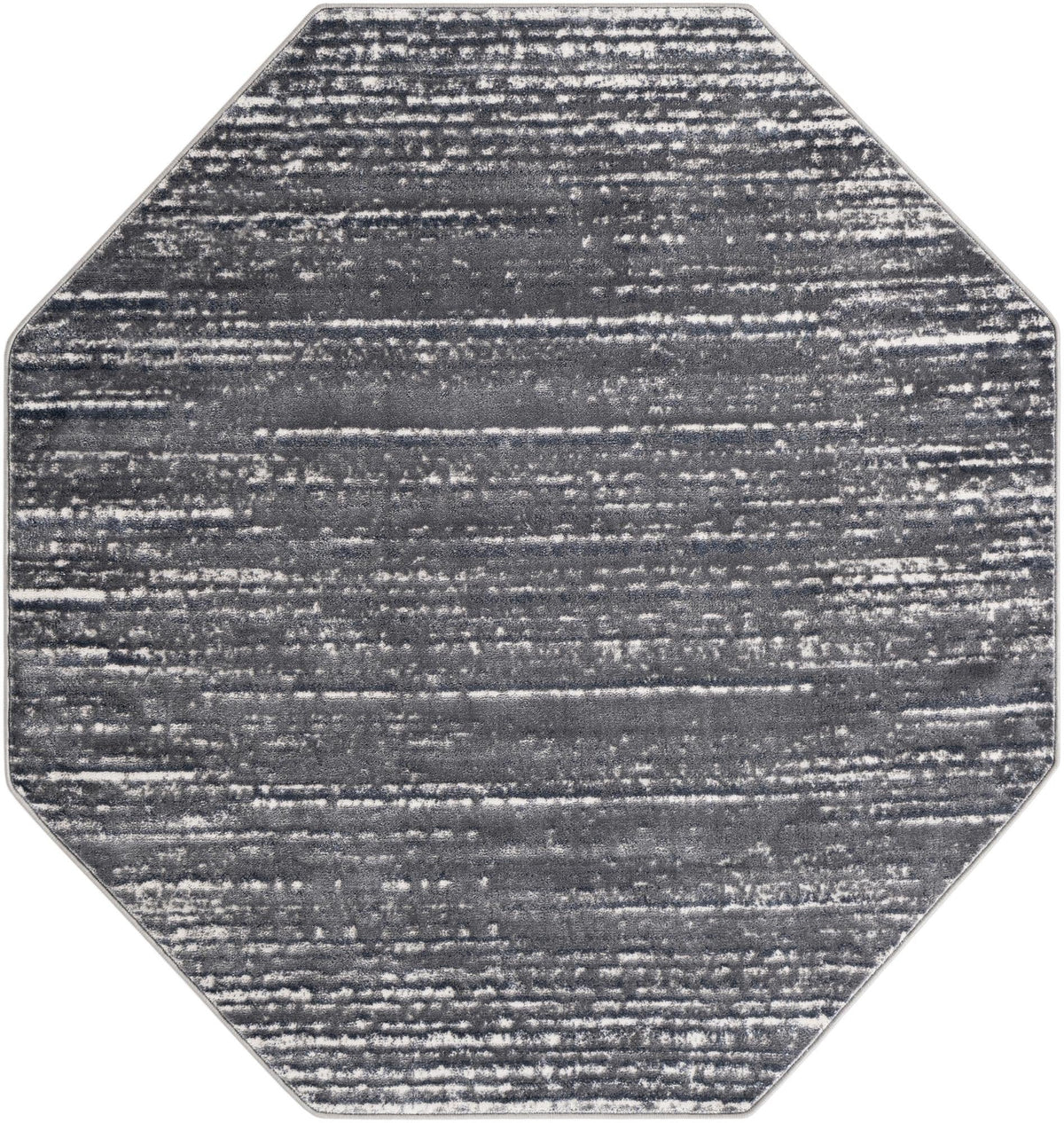 Serenity Sands Collection Area Rug -  Tranquilbay Octagon Gray  lifestyle 44