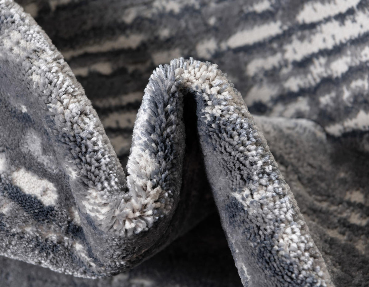 Serenity Sands Collection Area Rug -  Tranquilbay Oval Gray  lifestyle 82