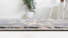 Serenity Sands Collection Area Rug -  Pebblebeach Round Gray  lifestyle 76