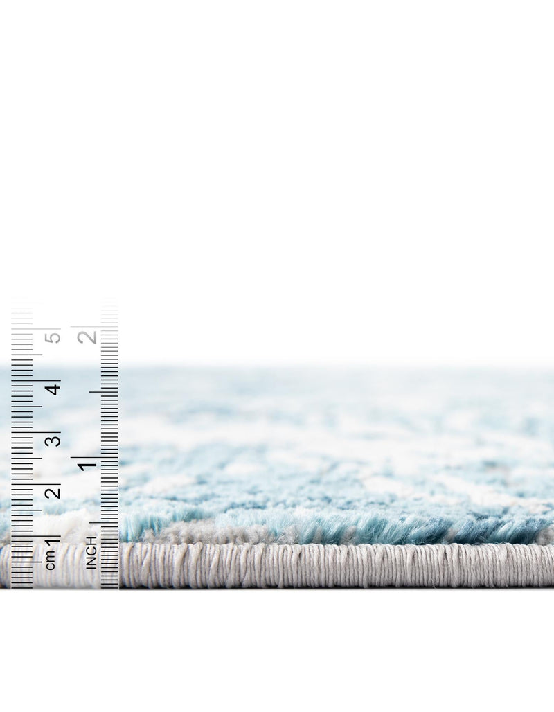 Serenity Sands Collection Area Rug -  Quietshore Rectangle Blue  lifestyle 32