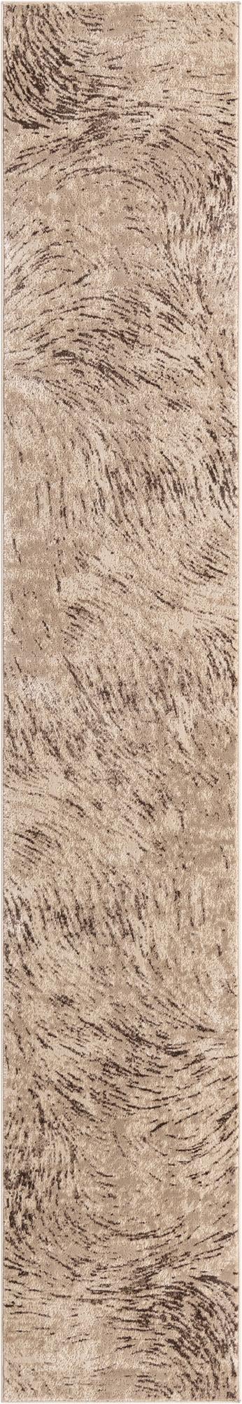 Serenity Sands Collection Area Rug -  Quietshore Runner Brown  lifestyle 52