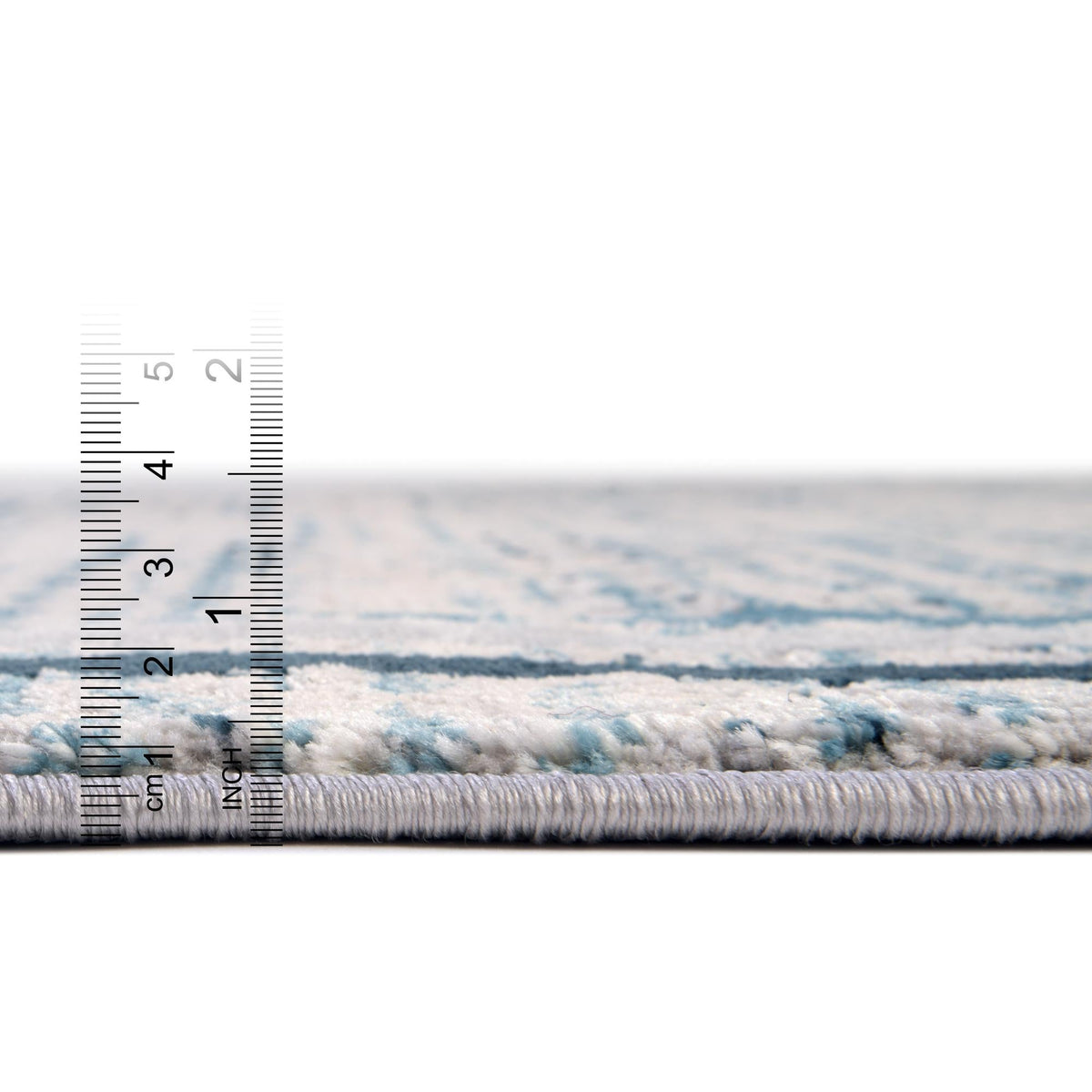 Serenity Sands Collection Area Rug -  Hushhaven Round Blue  lifestyle 66