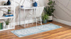 Serenity Sands Collection Area Rug -  Hushhaven Runner Blue  lifestyle 52