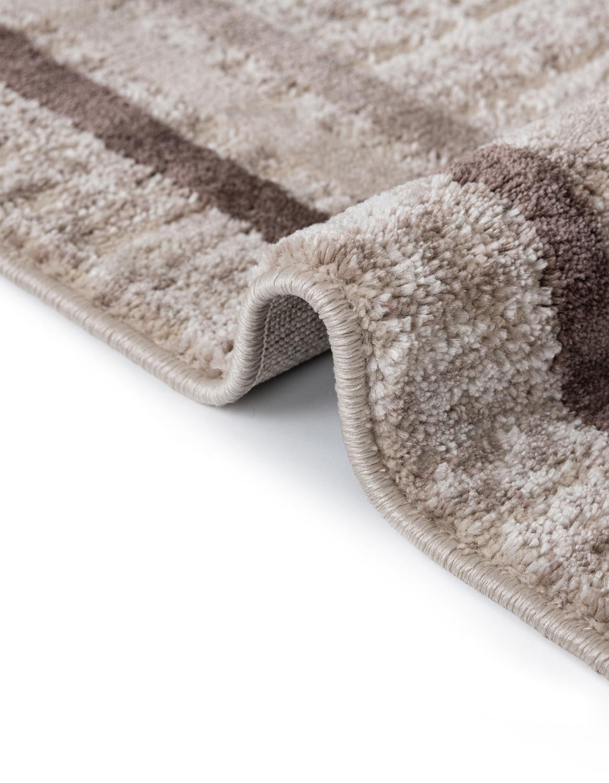 Serenity Sands Collection Area Rug -  Hushhaven Rectangle Brown  lifestyle 18