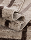 Serenity Sands Collection Area Rug -  Hushhaven Rectangle Brown  lifestyle 24