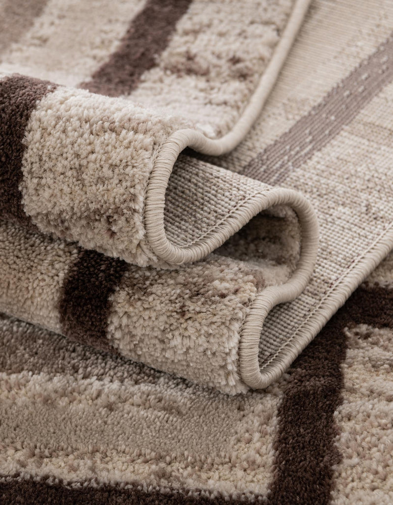 Serenity Sands Collection Area Rug -  Hushhaven Rectangle Brown  lifestyle 24