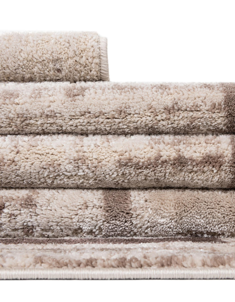 Serenity Sands Collection Area Rug -  Hushhaven Rectangle Brown  lifestyle 26