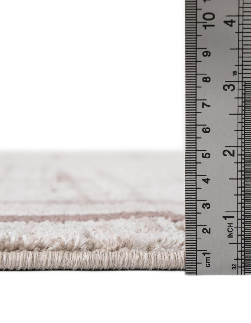 Serenity Sands Collection Area Rug -  Hushhaven Rectangle Brown  lifestyle 32