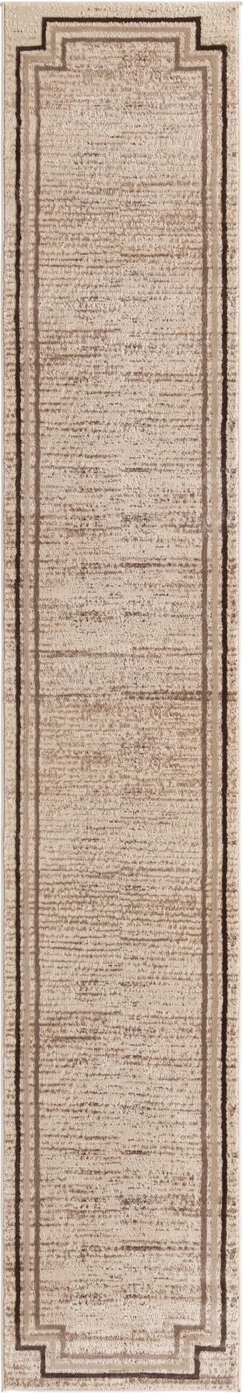 Serenity Sands Collection Area Rug -  Hushhaven Runner Brown  lifestyle 31
