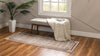 Serenity Sands Collection Area Rug -  Hushhaven Runner Brown  lifestyle 46