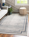 Serenity Sands Collection Area Rug -  Hushhaven Rectangle Gray  lifestyle 4