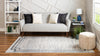 Serenity Sands Collection Area Rug -  Hushhaven Rectangle Gray  lifestyle 7