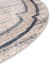 Serenity Sands Collection Area Rug -  Hushhaven Oval Gray  lifestyle 83