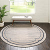 Serenity Sands Collection Area Rug -  Hushhaven Round Gray  lifestyle 42
