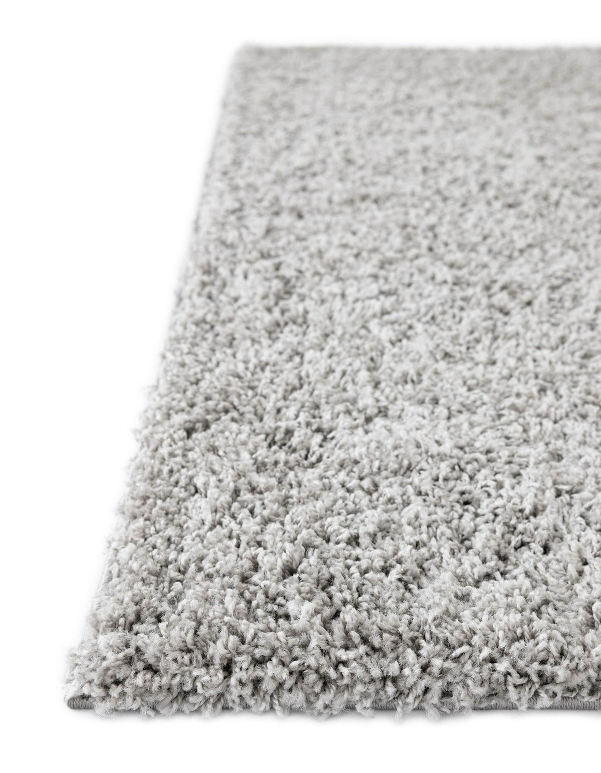 Cozy Comfort Shag Collection Area Rug - Hearthside (Light Gray) Octagon Light Gray  lifestyle 36