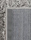 Cozy Comfort Shag Collection Area Rug - Hearthside (Light Gray) Octagon Light Gray  lifestyle 39