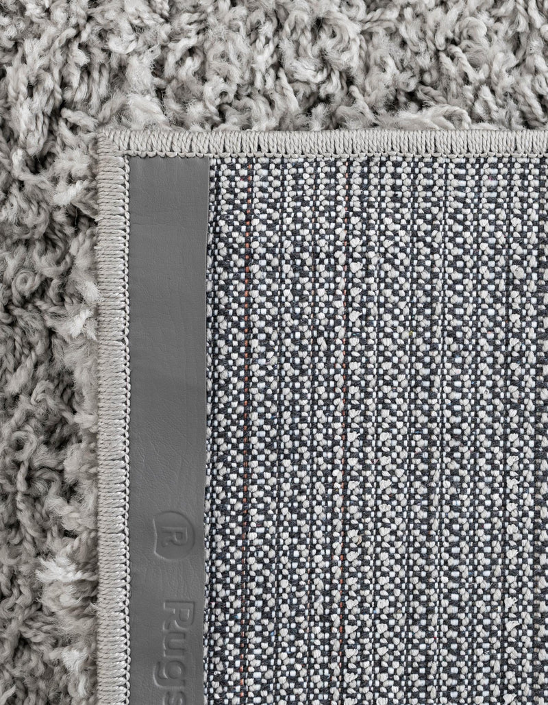 Cozy Comfort Shag Collection Area Rug - Hearthside (Light Gray) Octagon Light Gray  lifestyle 39