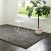 Cozy Comfort Shag Collection Area Rug - Hearthside (Dark Gray) Rectangle Dark Gray  lifestyle 4