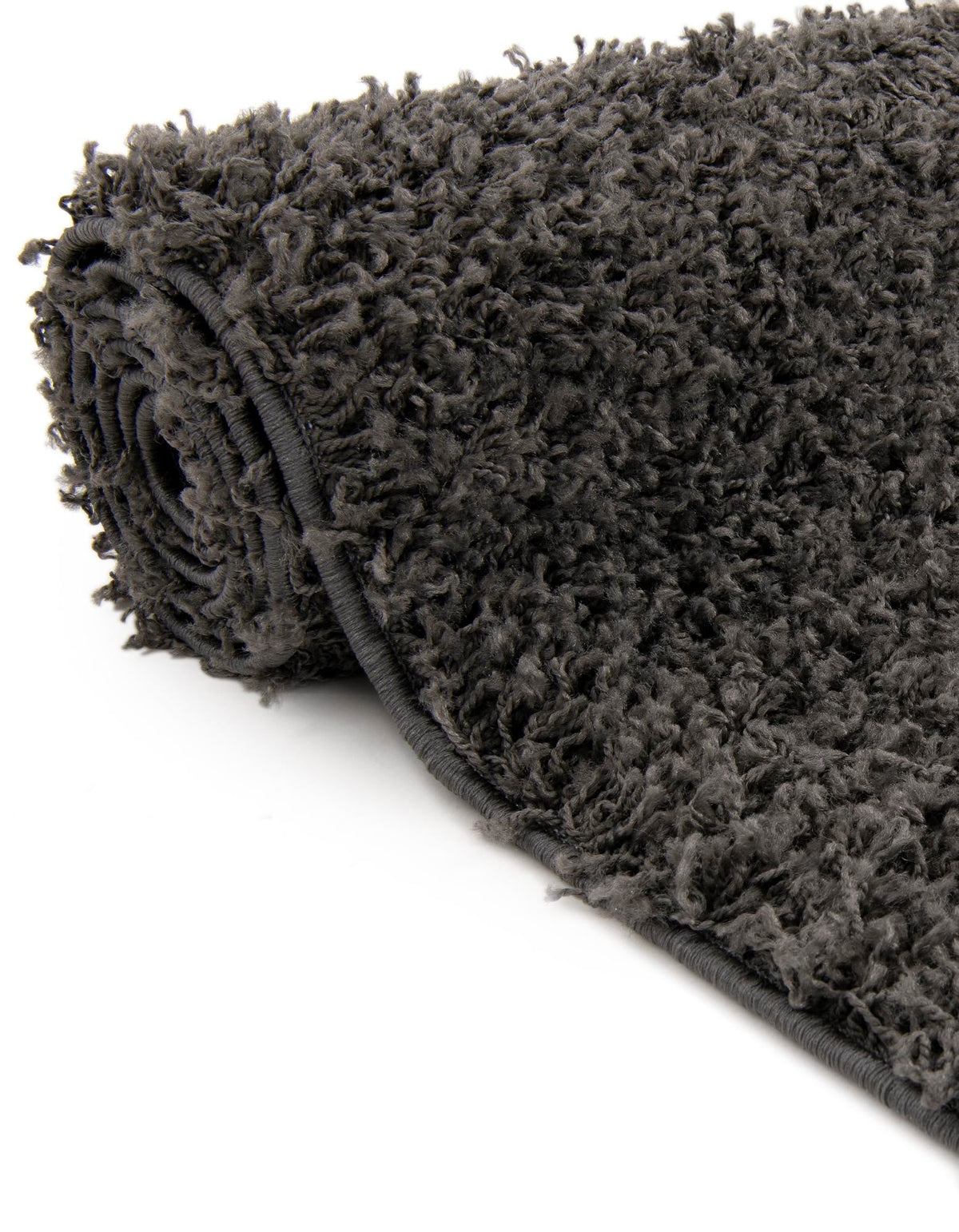 Cozy Comfort Shag Collection Area Rug - Hearthside (Dark Gray) Rectangle Dark Gray  lifestyle 7