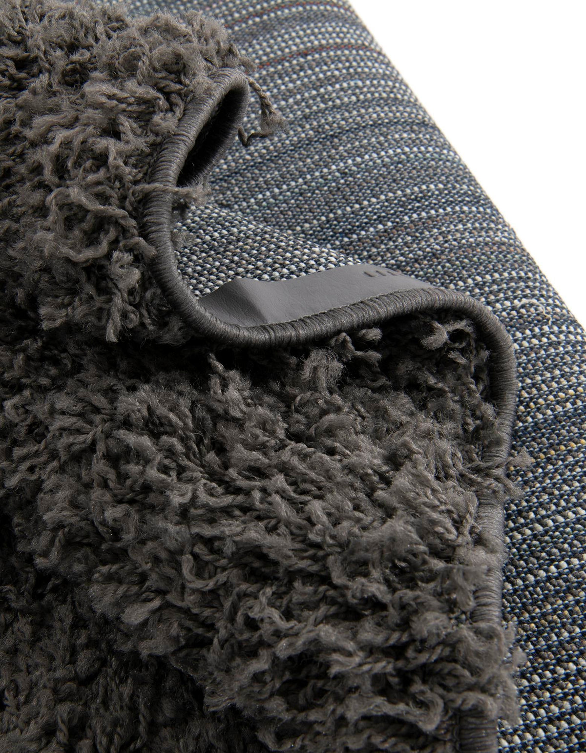 Cozy Comfort Shag Collection Area Rug - Hearthside (Dark Gray) Rectangle Dark Gray  lifestyle 8