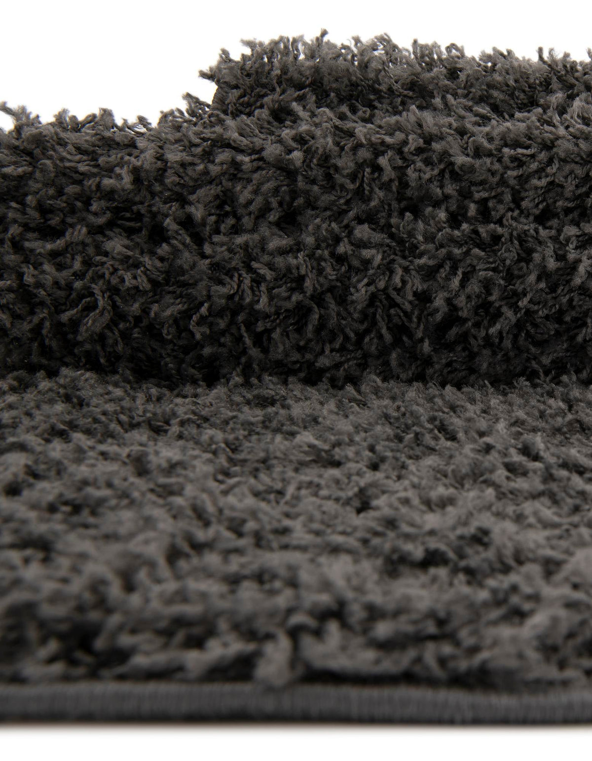 Cozy Comfort Shag Collection Area Rug - Hearthside (Dark Gray) Rectangle Dark Gray  lifestyle 9