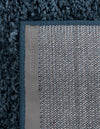 Cozy Comfort Shag Collection Area Rug - Hearthside (Navy Blue) Octagon Navy Blue  lifestyle 47