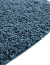 Cozy Comfort Shag Collection Area Rug - Hearthside (Navy Blue) Oval Navy Blue  lifestyle 44