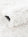 Cozy Comfort Shag Collection Area Rug - Hearthside (Snow White) Rectangle Snow White  lifestyle 5