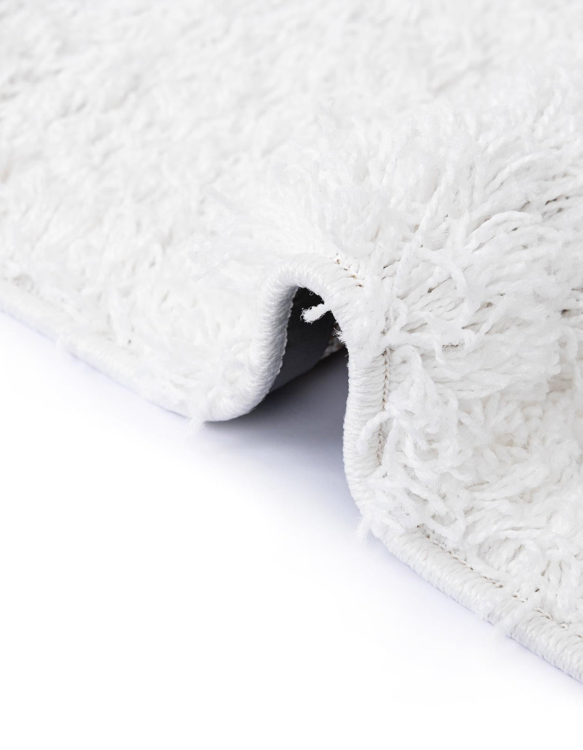 Cozy Comfort Shag Collection Area Rug - Hearthside (Snow White) Rectangle Snow White  lifestyle 6