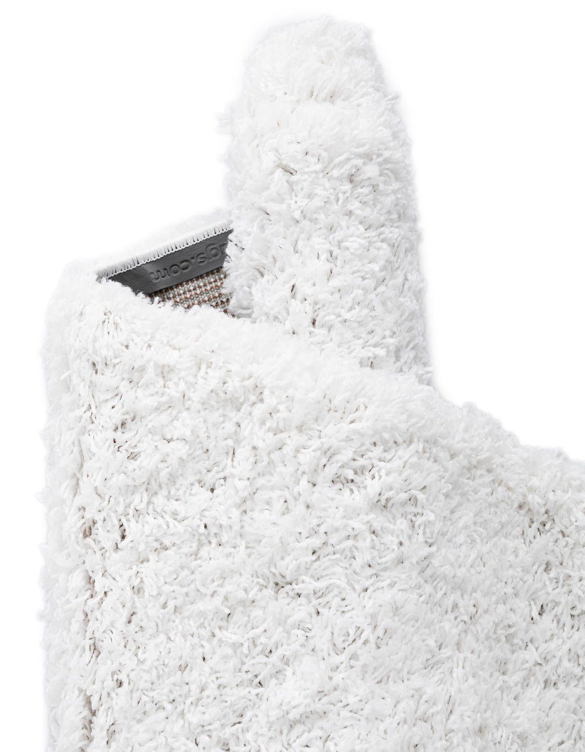 Cozy Comfort Shag Collection Area Rug - Hearthside (Snow White) Rectangle Snow White  lifestyle 7