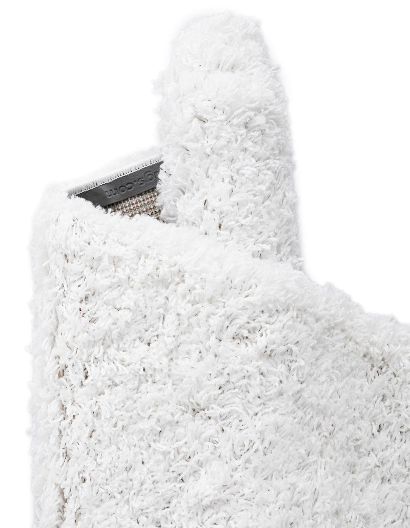 Cozy Comfort Shag Collection Area Rug - Hearthside (Snow White) Rectangle Snow White  lifestyle 7