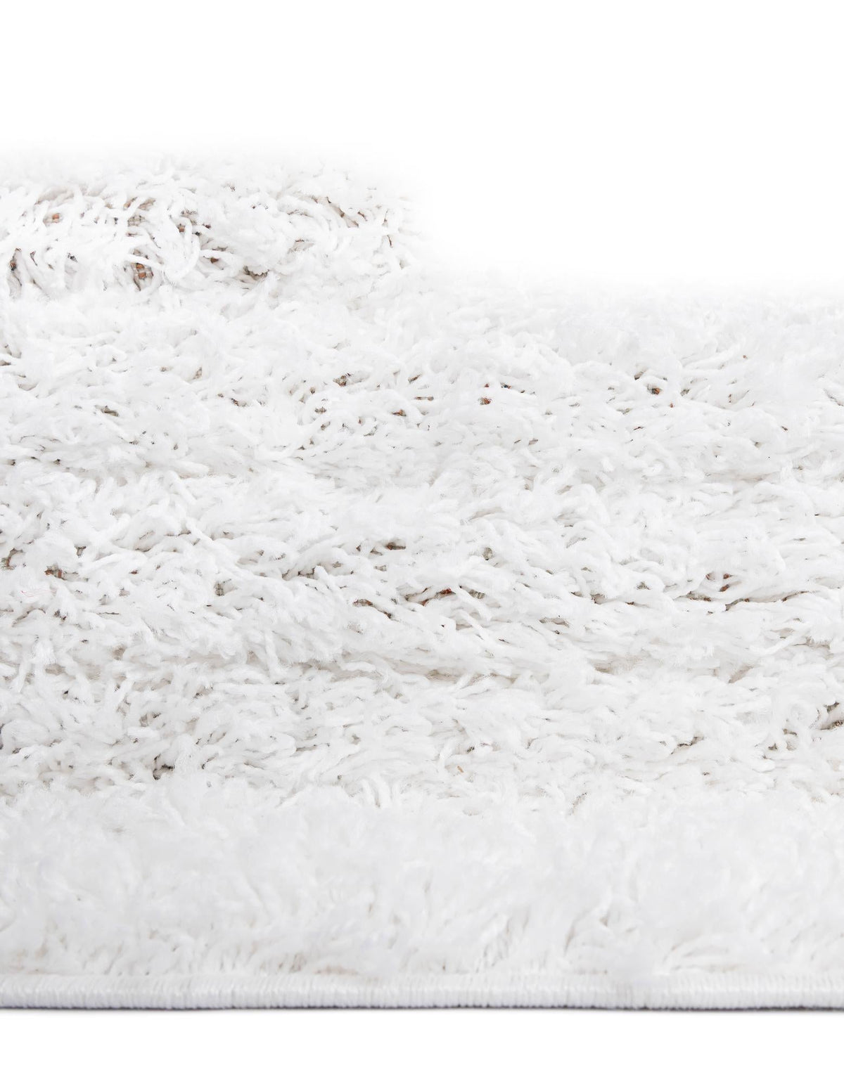 Cozy Comfort Shag Collection Area Rug - Hearthside (Snow White) Rectangle Snow White  lifestyle 10