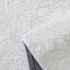Cozy Comfort Shag Collection Area Rug - Hearthside (Snow White) Octagon Snow White  lifestyle 42