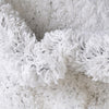 Cozy Comfort Shag Collection Area Rug - Hearthside (Snow White) Oval Snow White  lifestyle 45