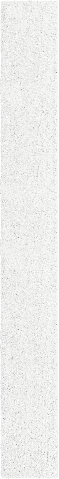 Cozy Comfort Shag Collection Area Rug - Hearthside (Snow White) Runner Snow White  lifestyle 6