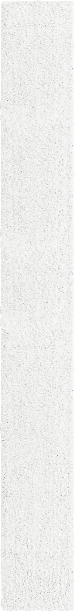Cozy Comfort Shag Collection Area Rug - Hearthside (Snow White) Runner Snow White  lifestyle 6
